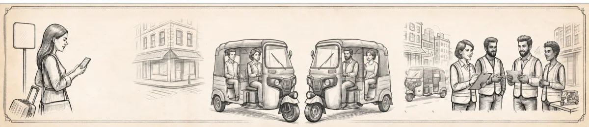 CityRyde Bike, Auto and Car Taxi Booking: cityryde auto taxi card